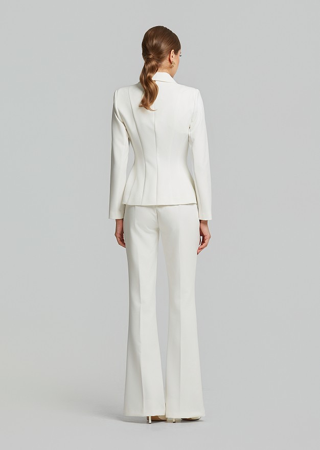 Double breasted tailored blazer