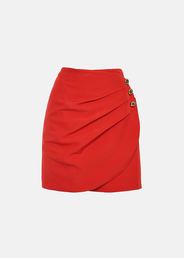 Pleated skorts