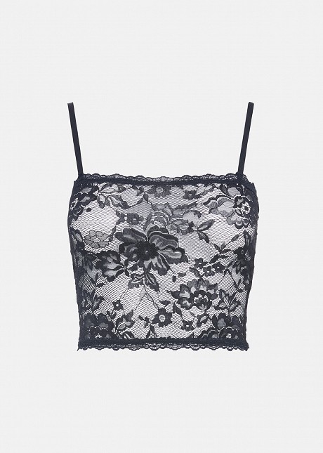 Lace crop top