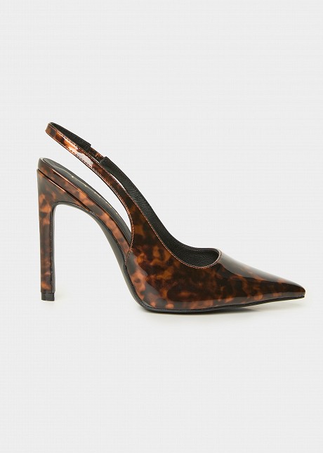 Ψηλοτάκουνες slingback γόβες