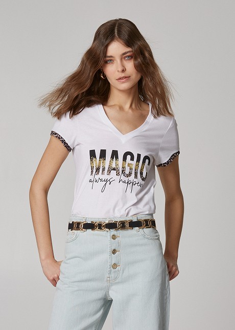 Blouse with print "Magic"