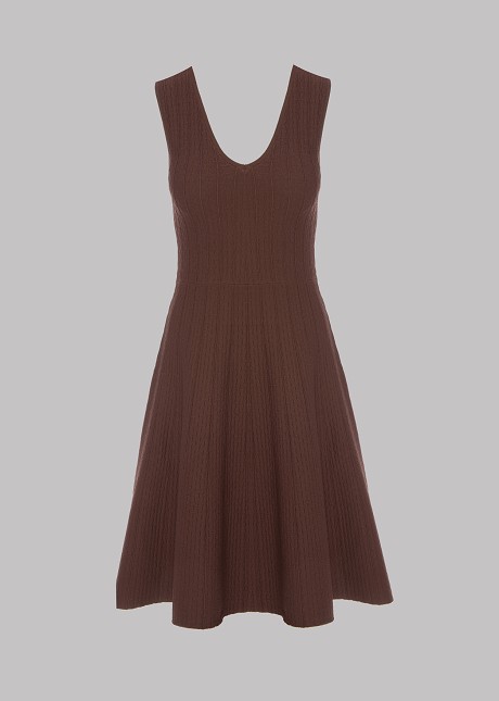 Knitted Α-line dress