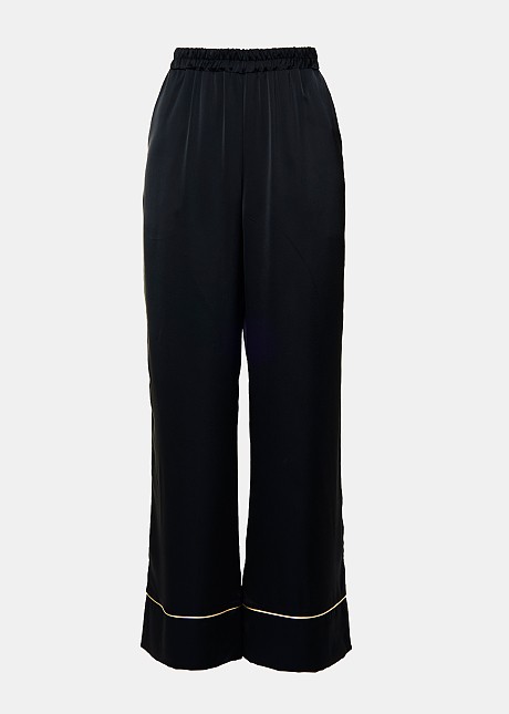 Culottes with contrast detail