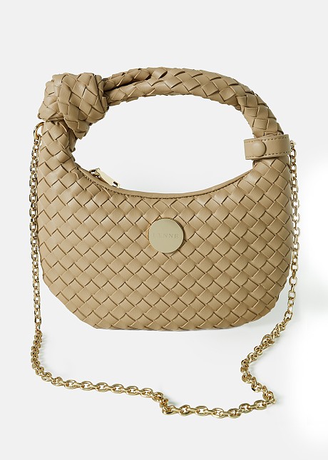 Handle bag with knot detail