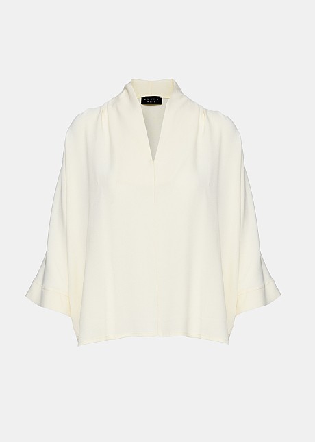 Blouse ''V'' asymmetrical