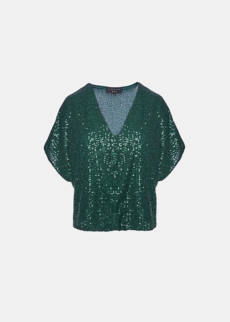 Sequined blouse