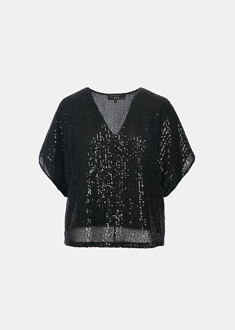 Sequined blouse