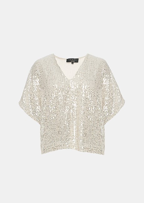 Sequined blouse