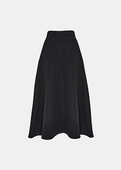 Elastic Skirt in A line