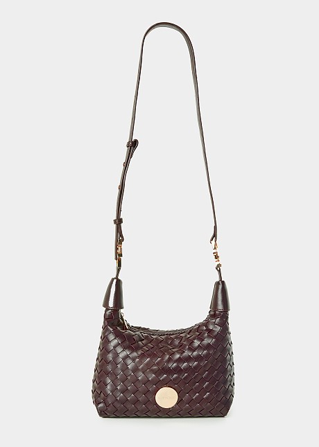 Handbag with woven design