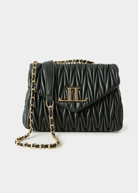 Big quilted cross body bag