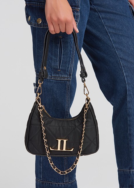 Nylon mini tote monogram bag