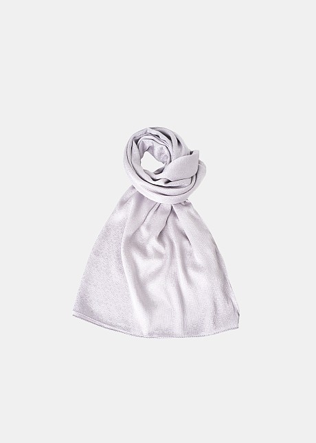 Scarf with lurex details