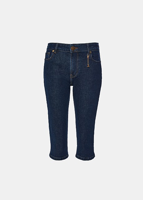 Capri denim pants