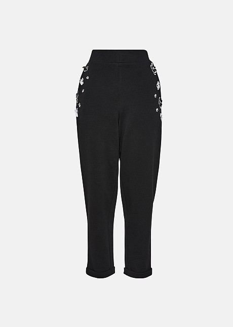 Sweatpants with detail