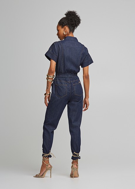 Denim jumpsuit