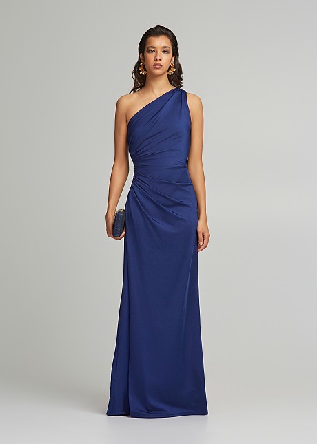 メゾンセロン　off shoulder drape dress メゾンセロン off shoulder drape dress