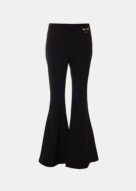 High waisted bold bell pants
