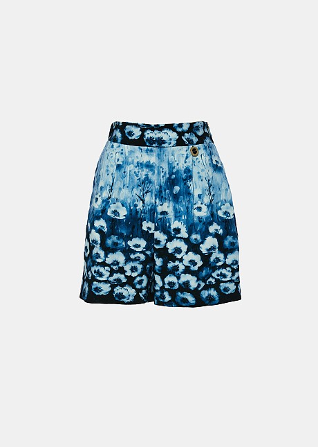 Floral printed shorts
