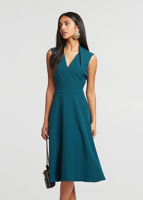 Midi A-line dress