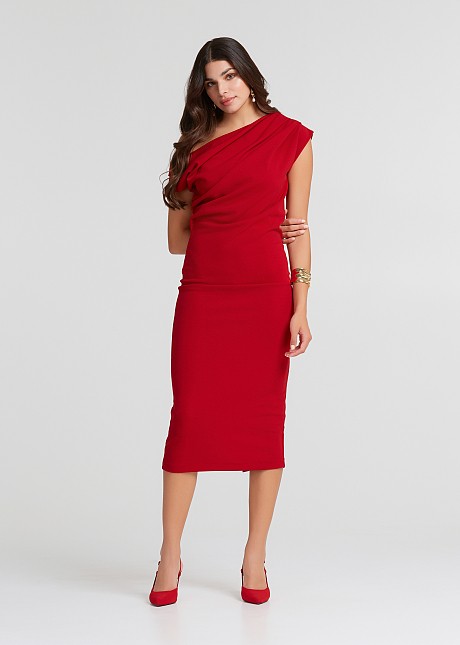 Rochie midi bodycon