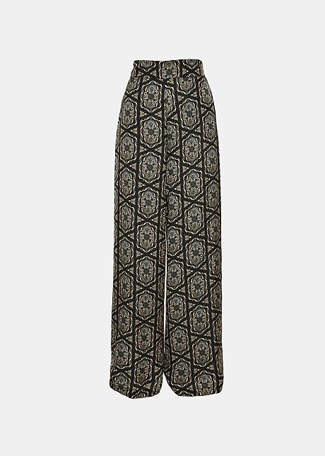 Ethnic printed pants