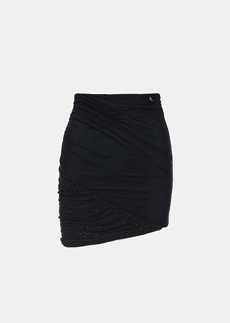 Mini skirt with tulle