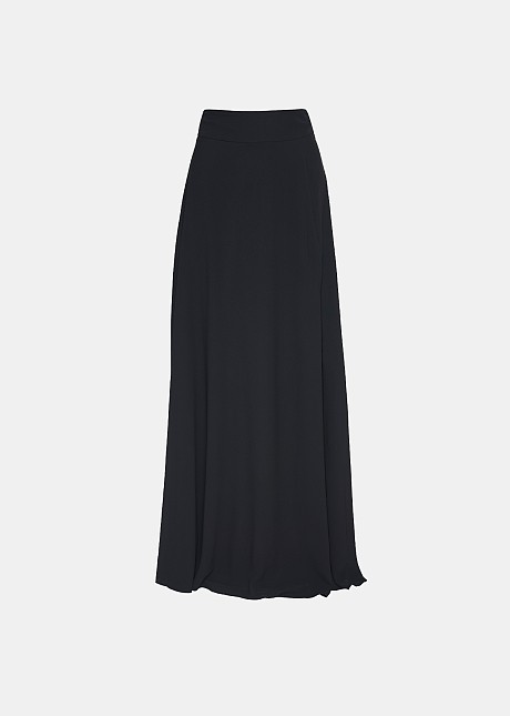 High waisted maxi skirt