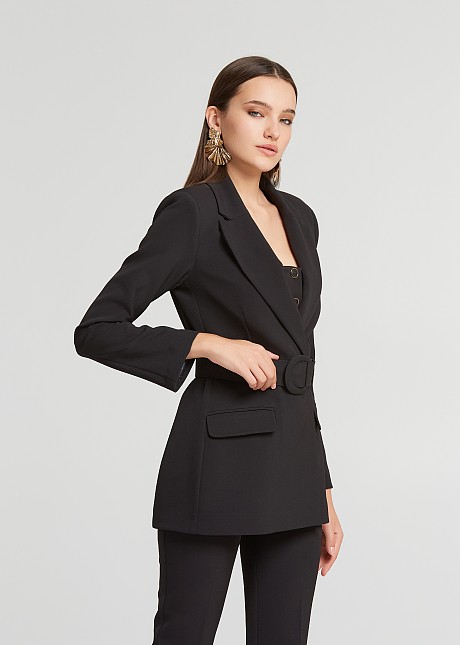 Slim double breasted blazer