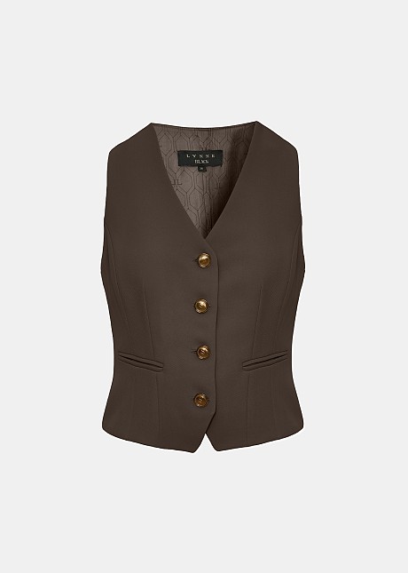 Men's line vest