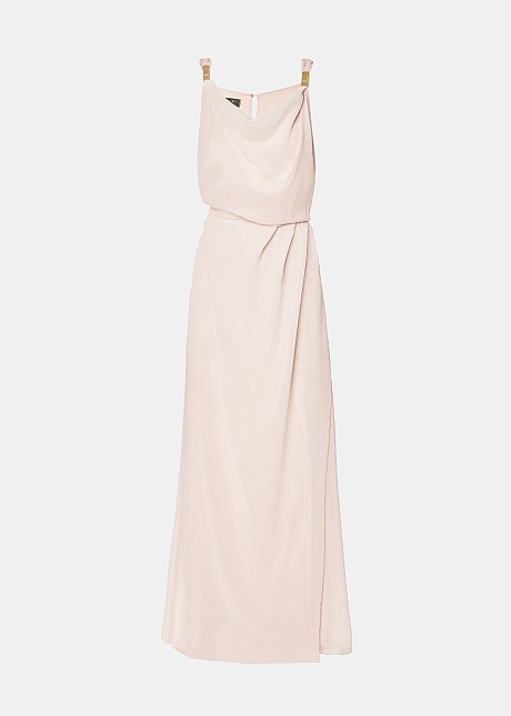 Μaxi draped dress