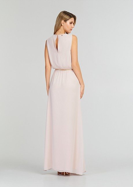 Μaxi draped dress