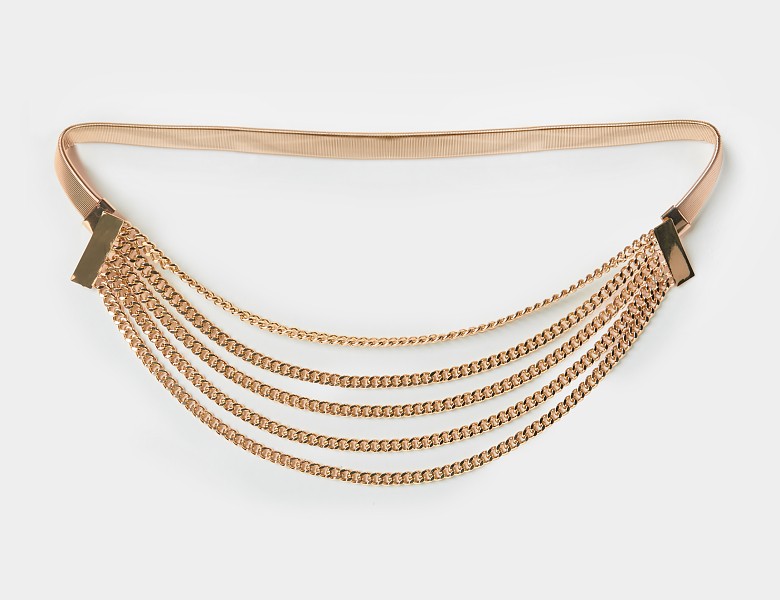 Μεταλλική ζώνη με αλυσίδες