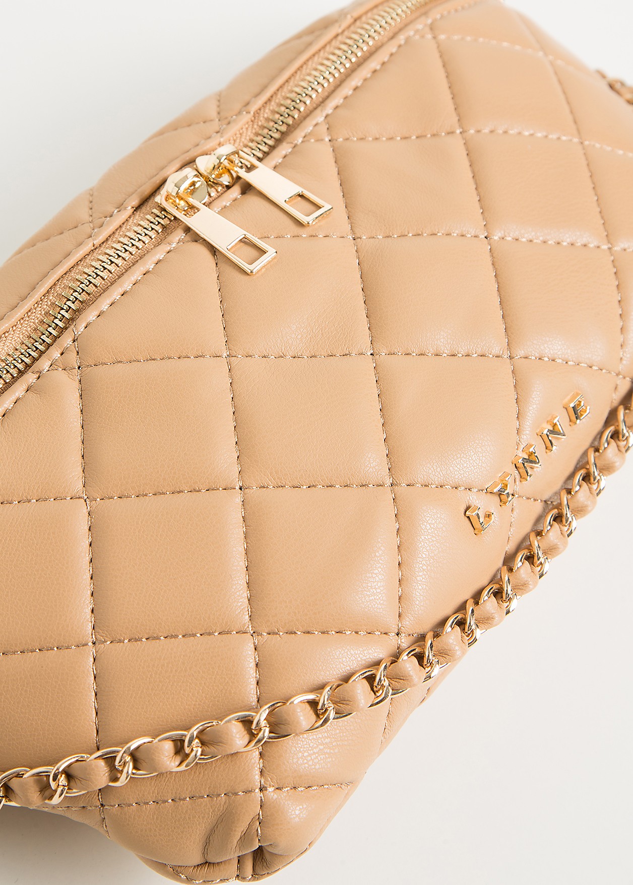 Cross body quilted bag