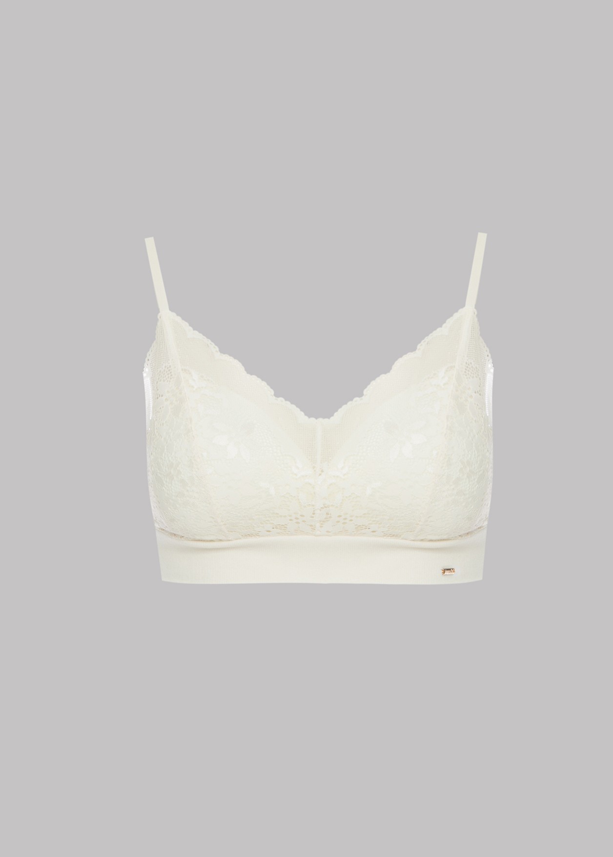 Bralette with lace details