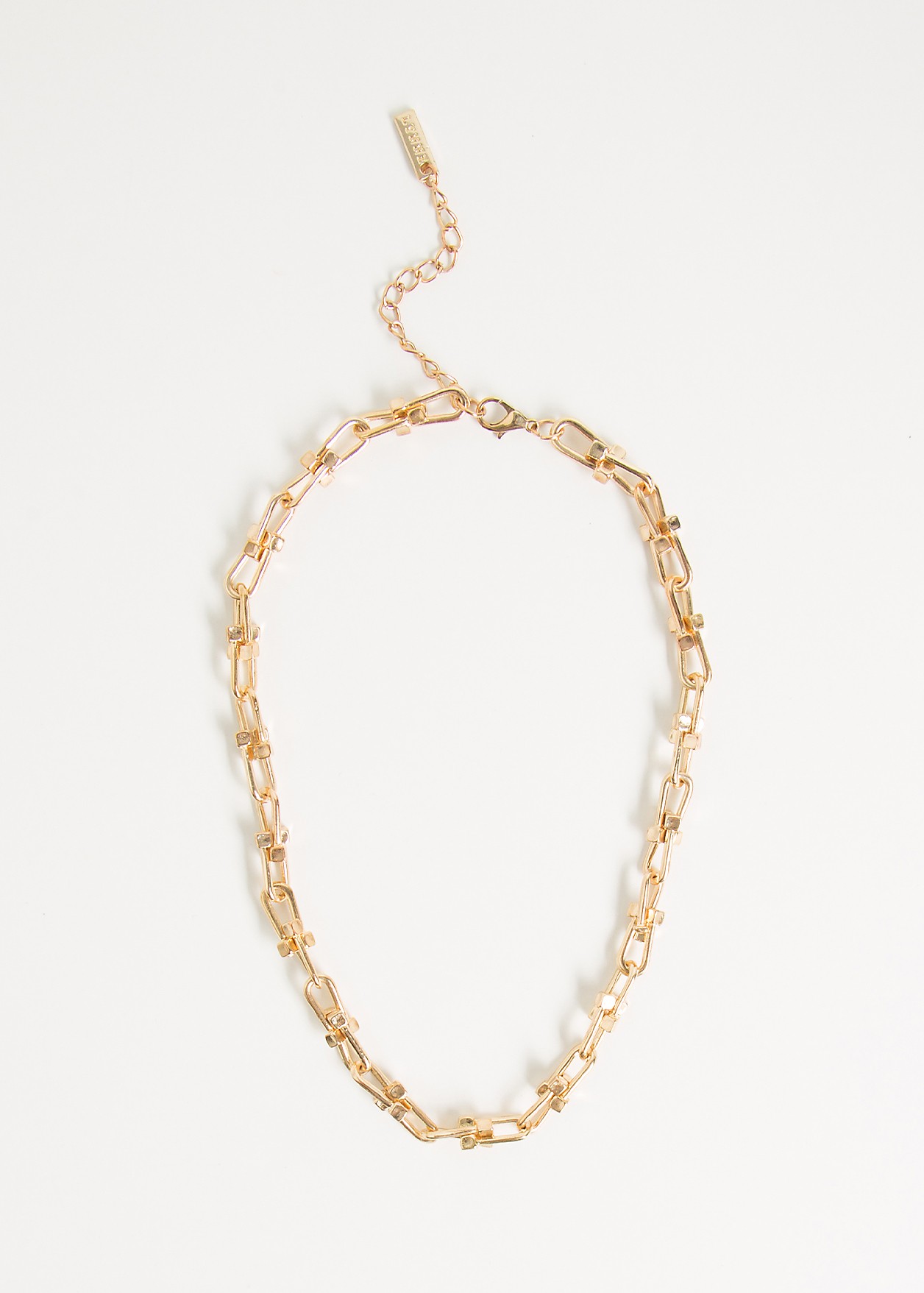 Necklace with chain detail