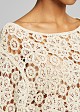 Crochet lace blouse