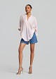 Striped blouse in a relaxed fit
