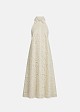 Midi shirt dress in lace