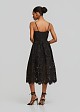Midi dress made of guipure lace
