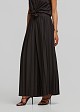 Cropped pleated trousers