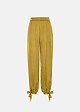 Harem trousers in satin look