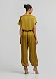 Harem trousers in satin look