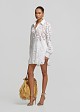 Comfortable lace shirt
