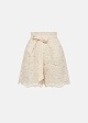 Broderie lace shorts