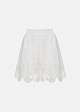 Broderie lace shorts