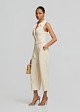 Jumpsuit with decorative drawstrings