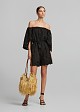 Off shoulder lace jumpsuit