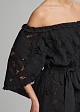 Off shoulder lace jumpsuit