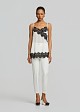 Top with decorative lace